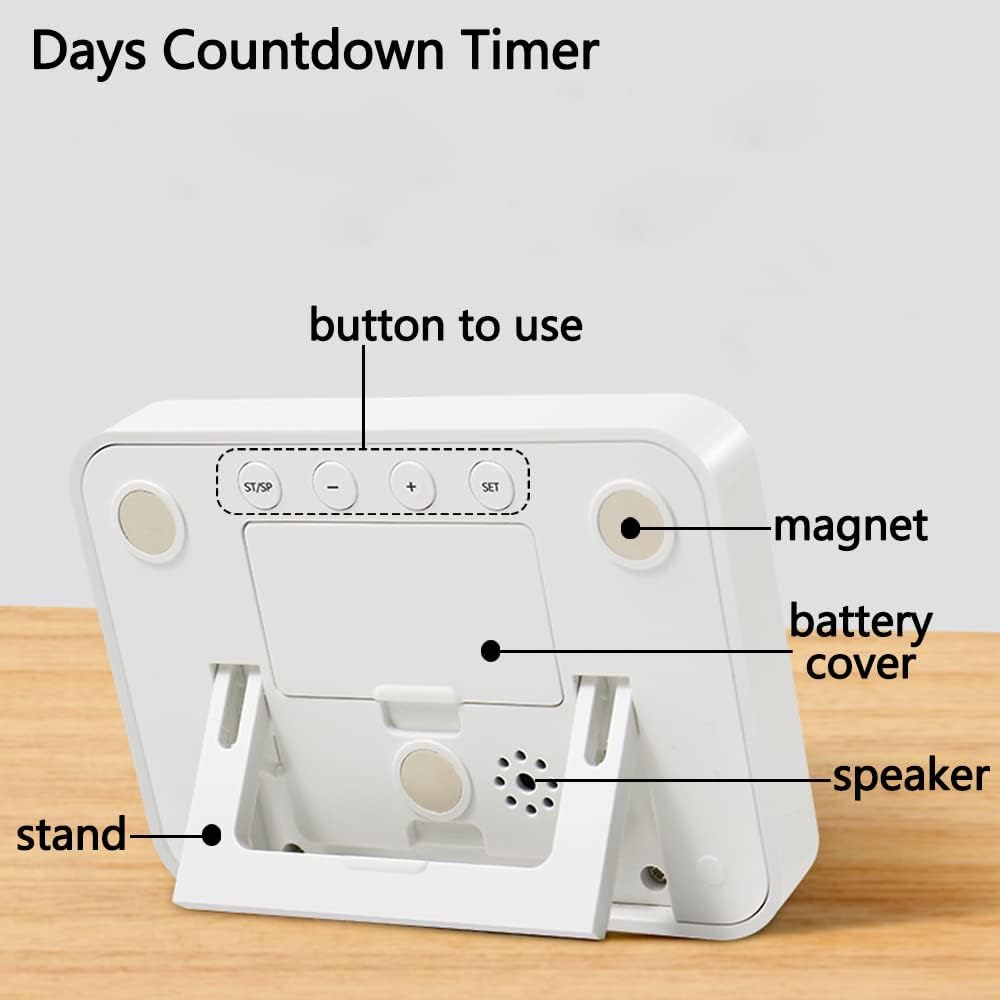 9999 Days Countdown and Count Up Timer