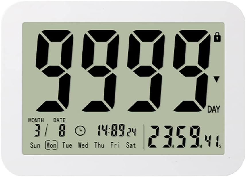 9999 Days Countdown and Count Up Timer