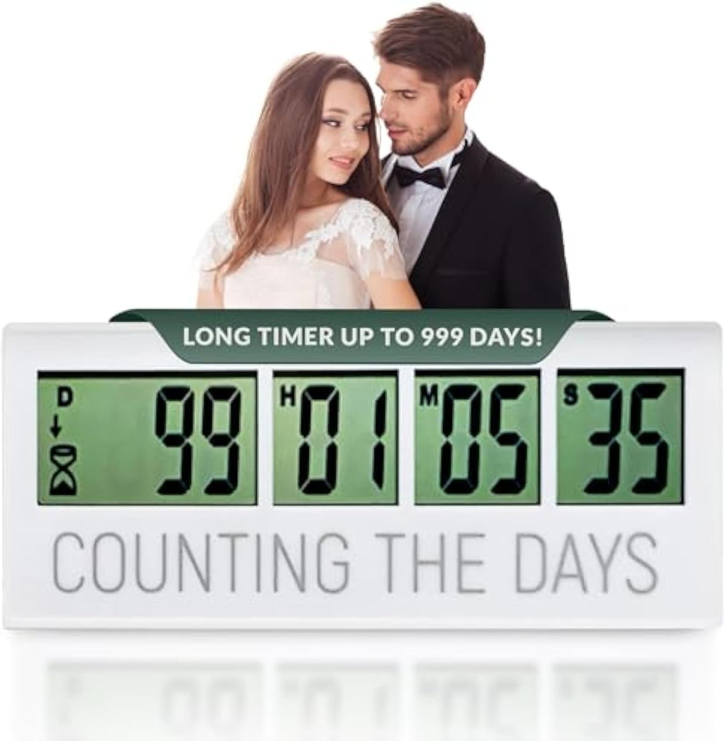 Counting the Days Countdown Clock - Up to 999 Days