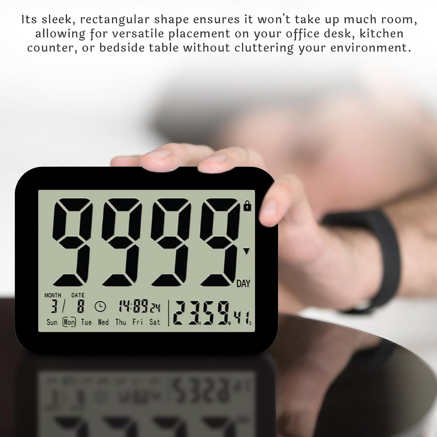 9999 Days Countdown and Count Up Timer
