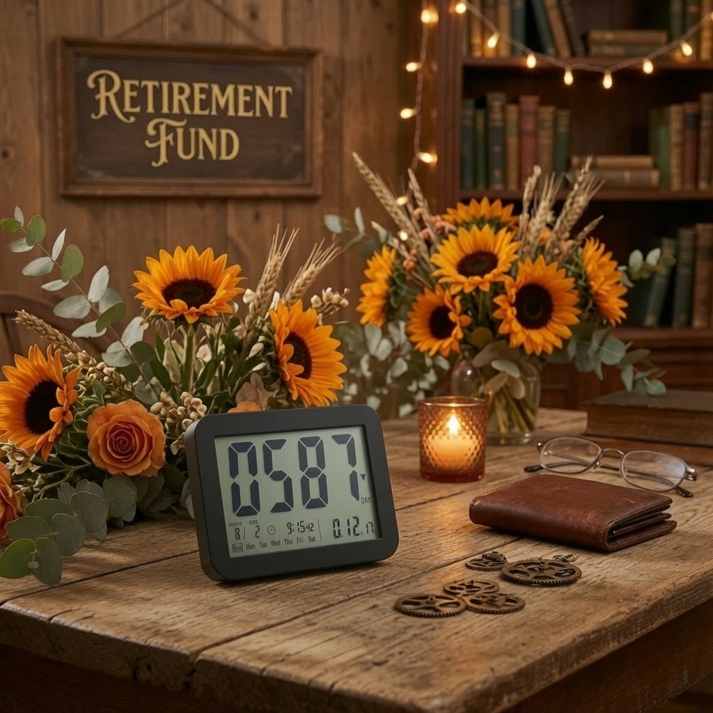 9999 Days Countdown and Count Up Timer